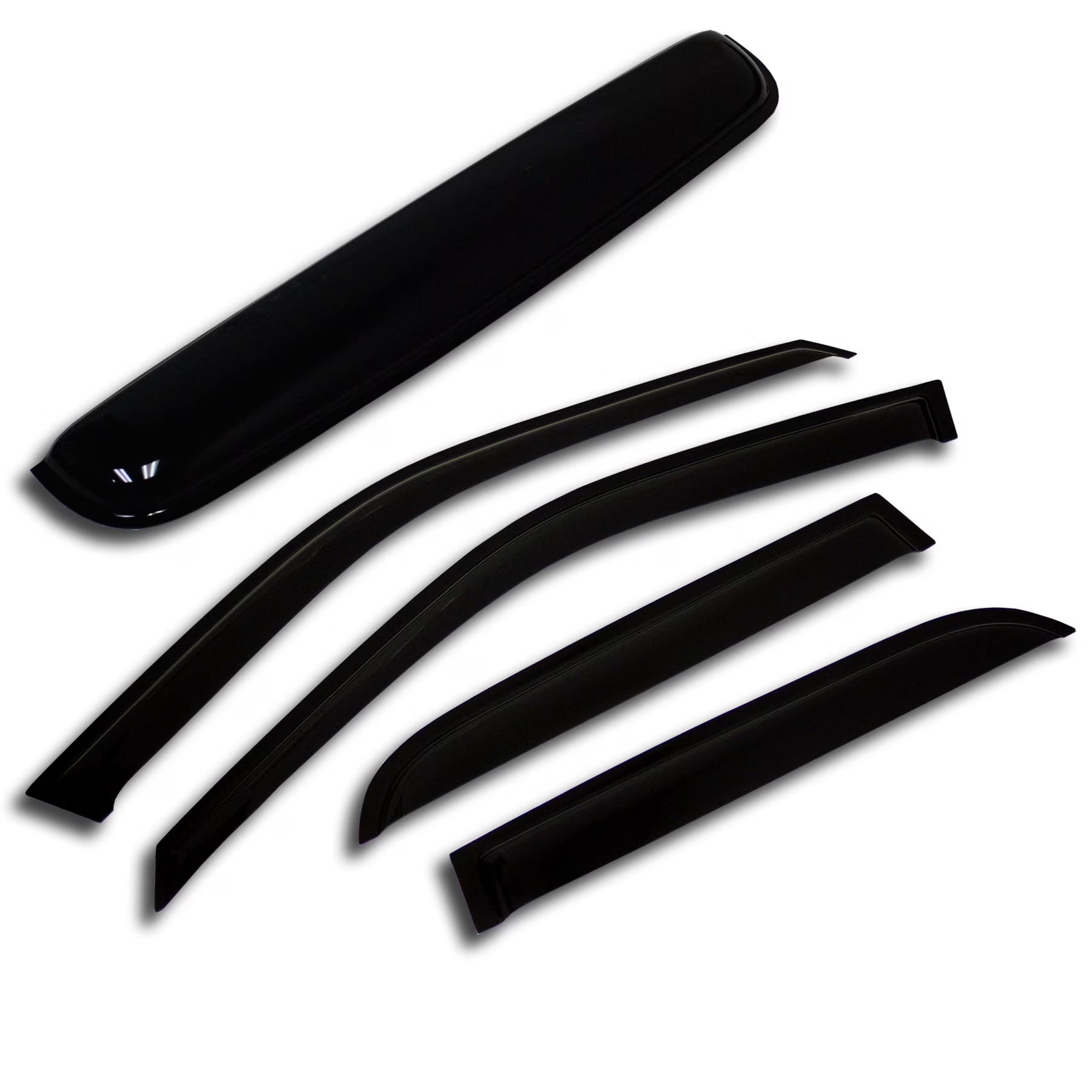 Outside Mount Window Visor Deflector and Sunroof 5 Pcs Set U232251