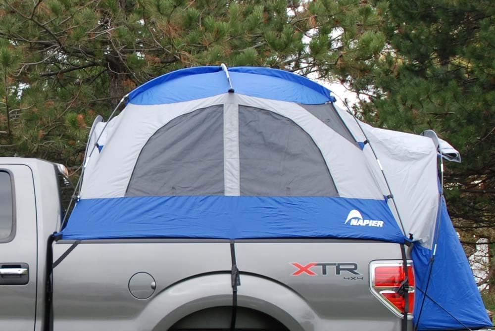 Truck Tent Blue/Grey Full Size Crew Cab 5.5-Feet Box D781