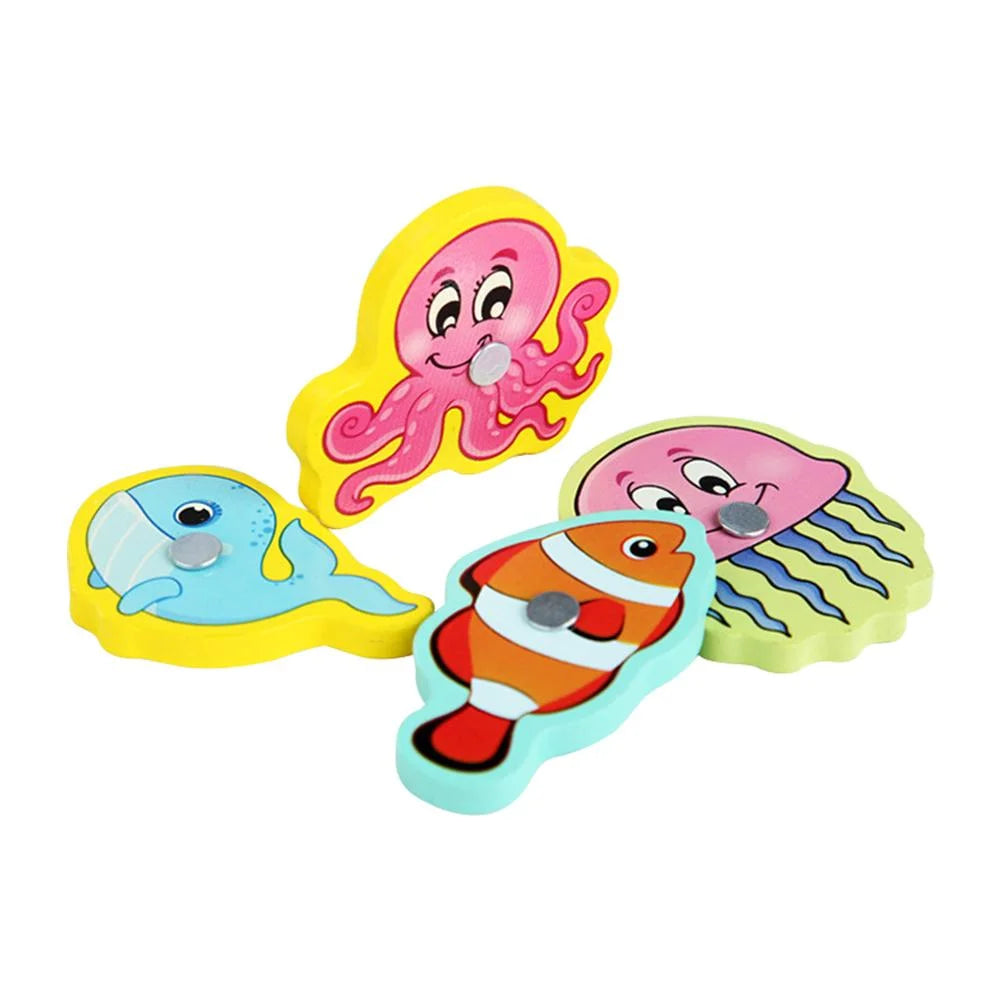 Wooden Magnetic Fish Puzzle Game V36350