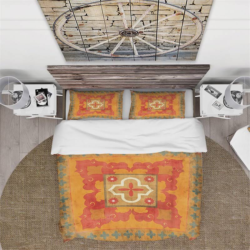 Queen/Full Duvet Cover and Shams Bedding Set N6532