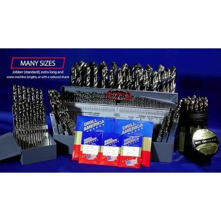 25/32 Cobalt Steel Taper Length Drill Bit E374369