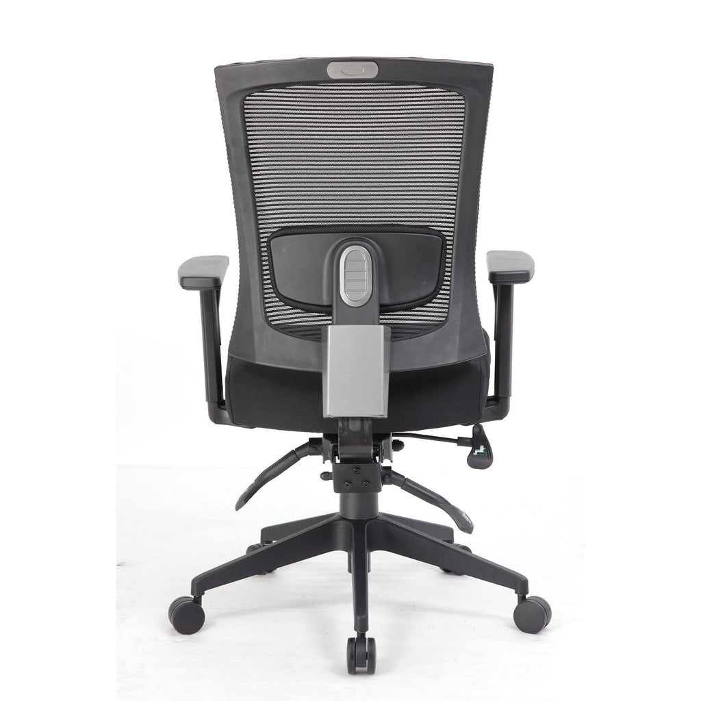 Black Mesh Back Task Chair with Seat Slider M302776