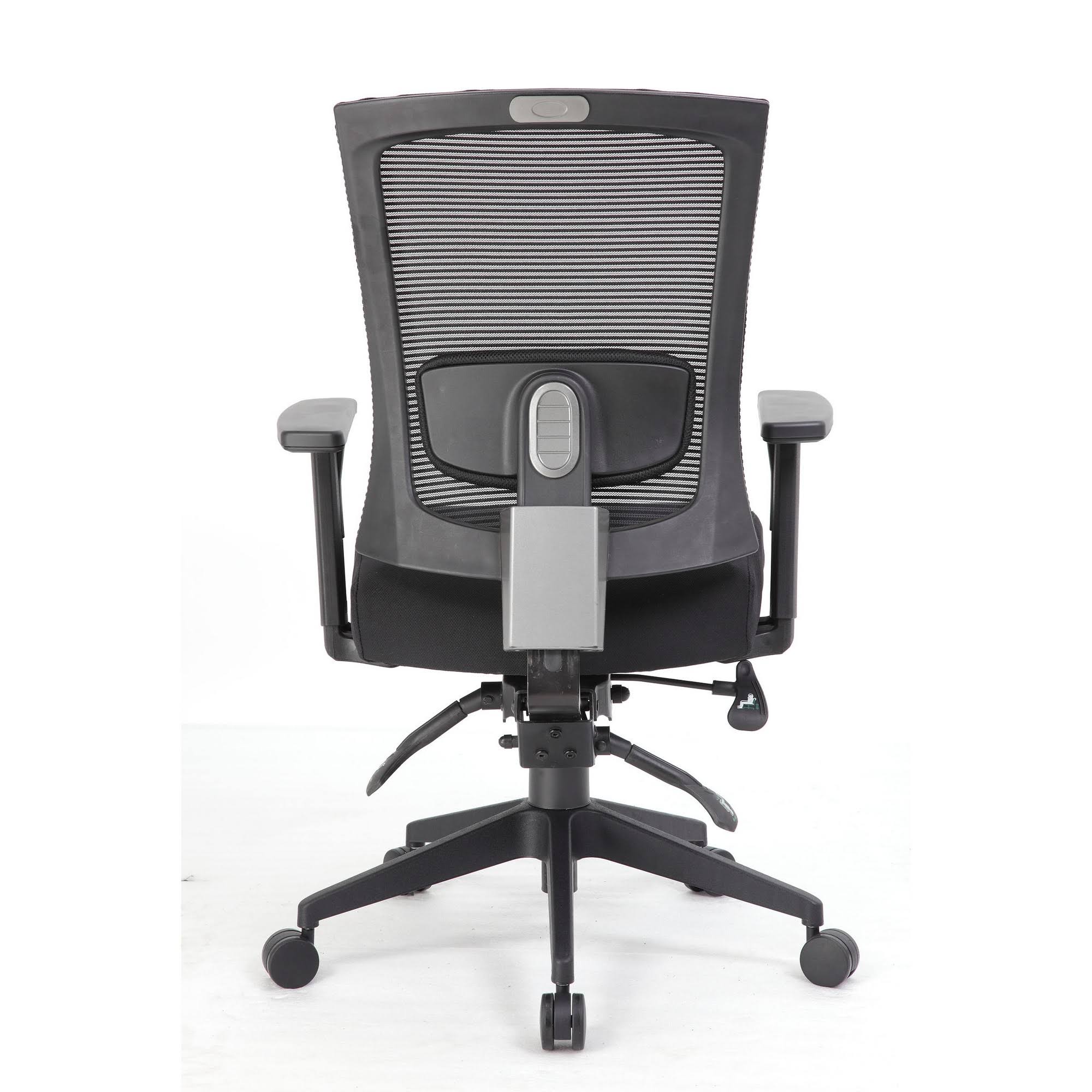 Black Mesh Back Task Chair with Seat Slider M302776