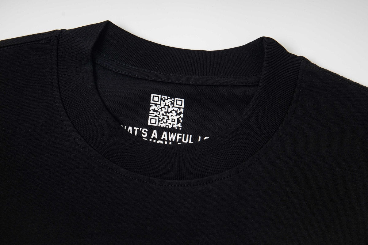 THAT'S A AWFUL LOT OF COUGH SYRUP Red/White Graphic Short-Sleeve T-Shirt