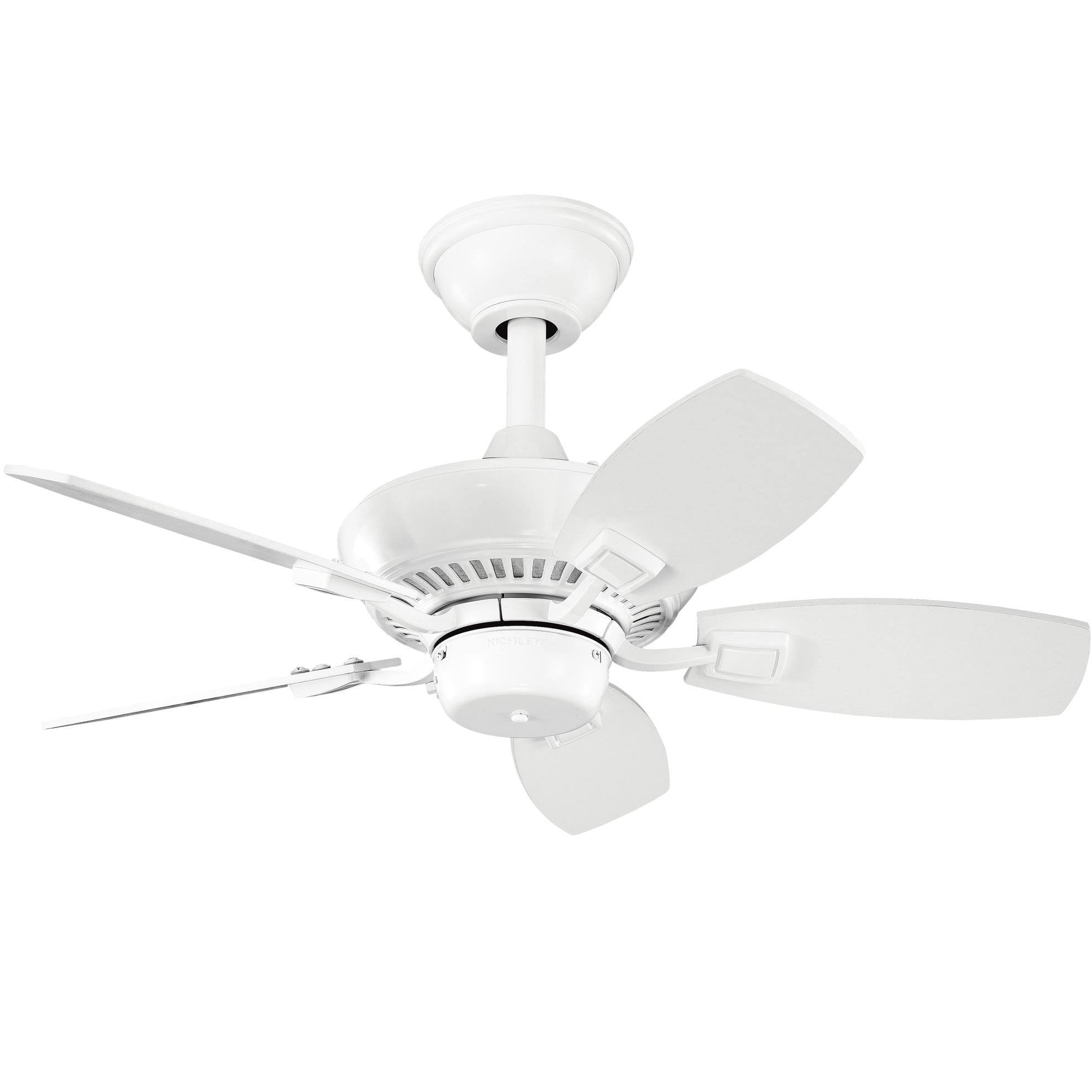 White Ceiling Fan K163588