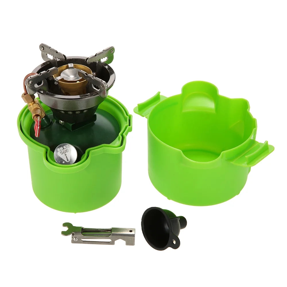 Portable Gasoline-burning Camping Furnace Cooker X129632