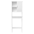 Lacquered White Over The Toilet Cabinet B64308