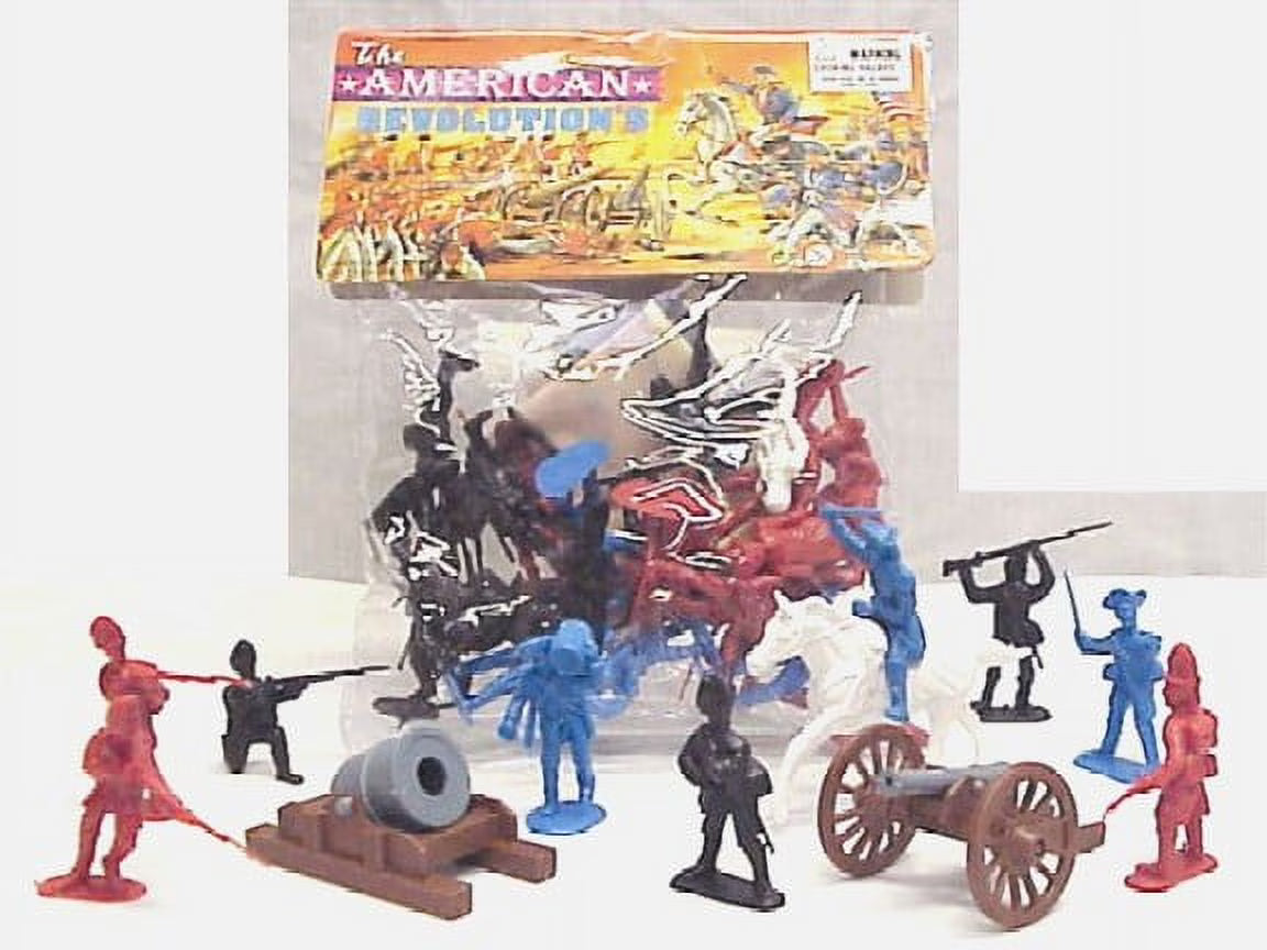 54mm American Revolution Figure Playset (50pcs) Z5216
