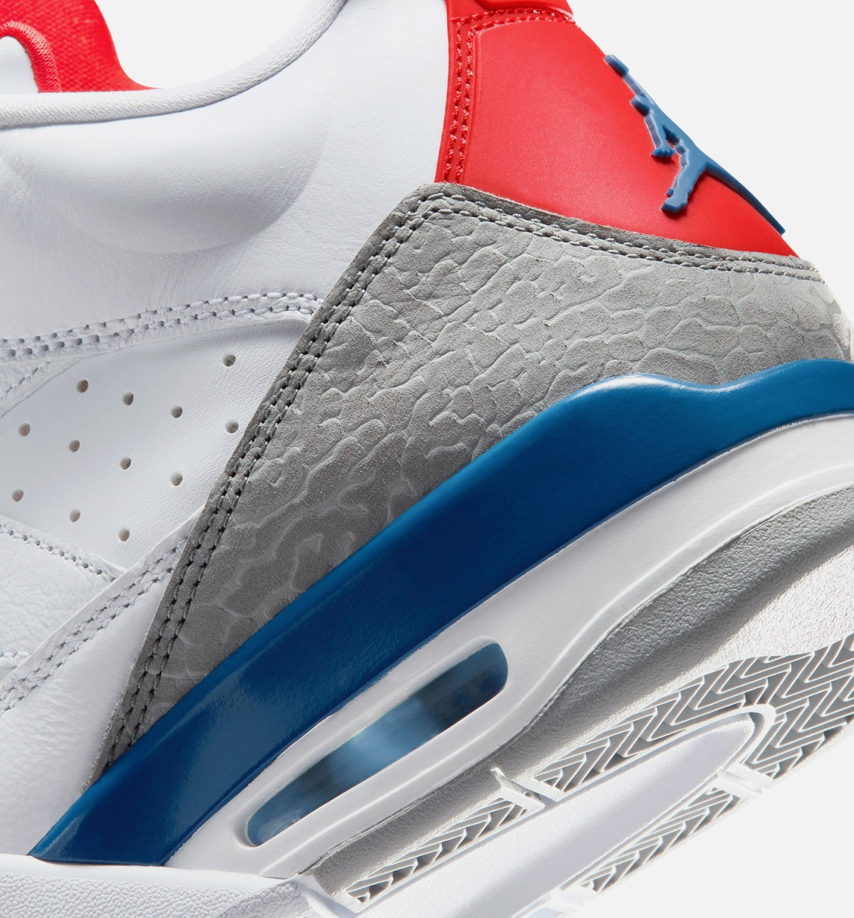 Son of Mars Low Mens Lifestyle Shoe | White/Varsity Red/Light Smoke Grey/True Blue