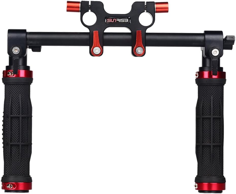 Portable Shoulder Stabilizer Set with 5 pcs 15mm Rods for DSLR Video Cameras T160