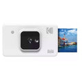 White Instant Digital Print Camera with Bluetooth Y1349