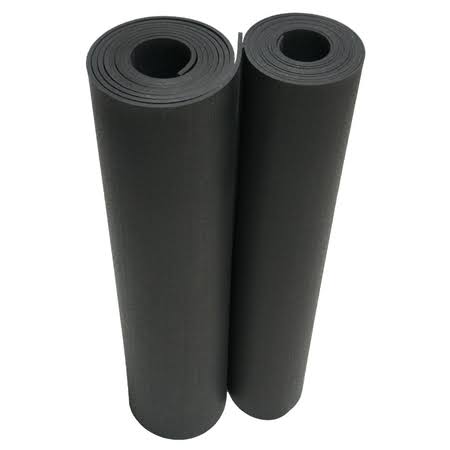 Recycled Rubber 60A Black 5mm x 48 in W x 216 in Q21502