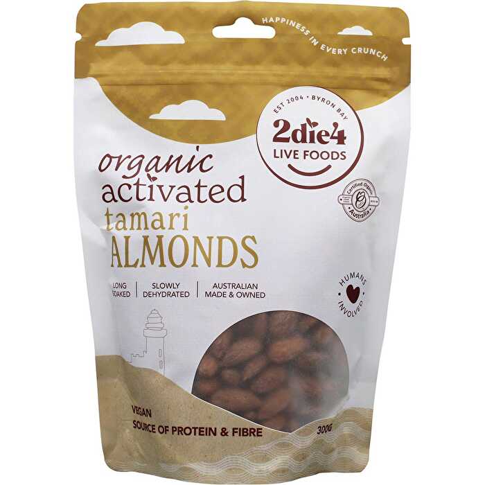 Organic Activated Tamari Almonds 300g B6005