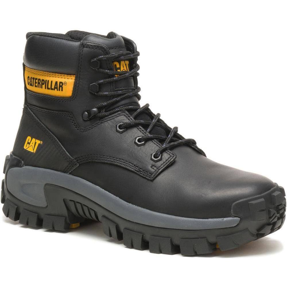 Black Steel Toe Boots K5526