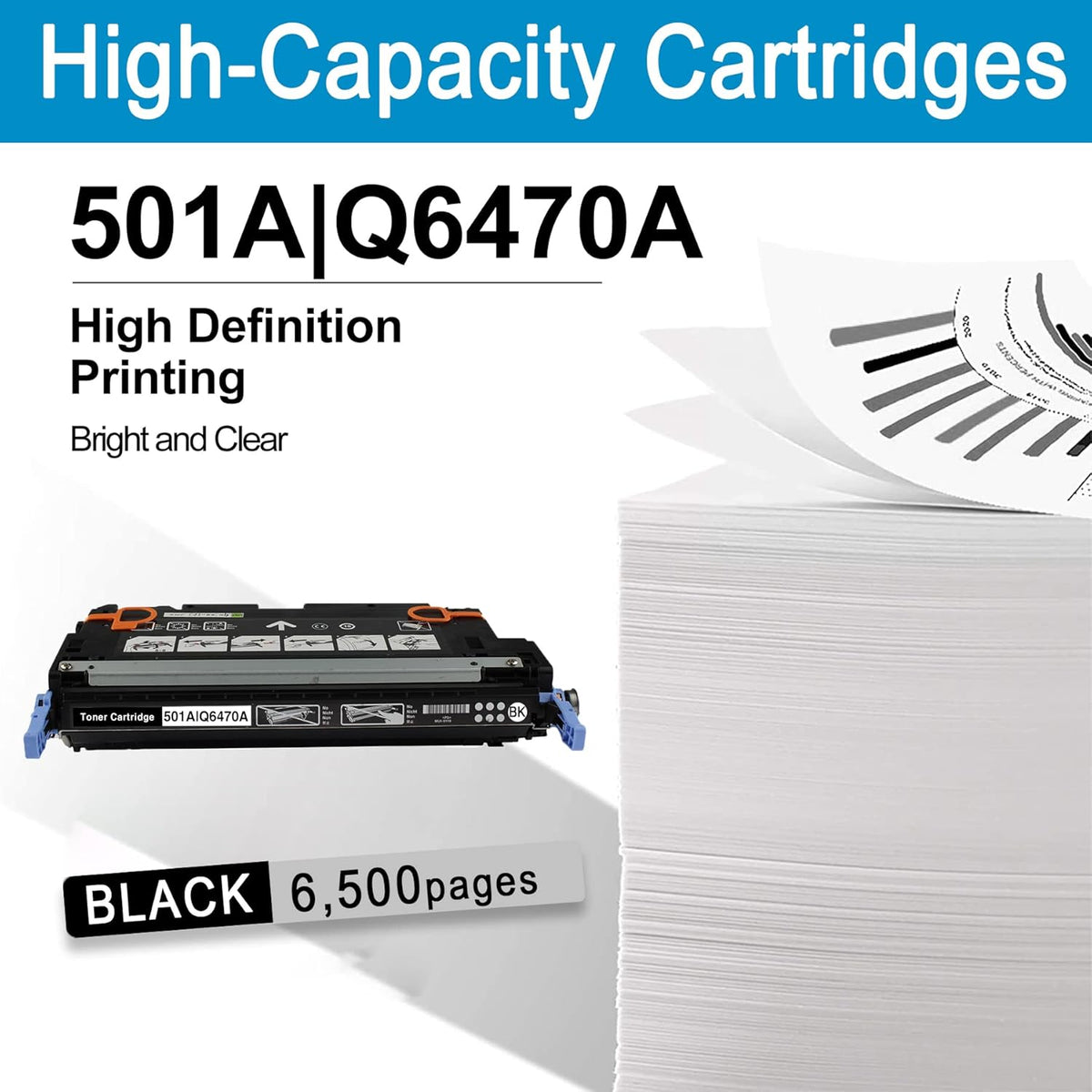 3 Pack Black Remanufactured Toner Cartridge for HP Color 3600 Printer I1250