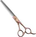 Rose Gold 440C Stainless Steel Dog Grooming Scissors Pack of 2 I92203