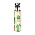 Insulated Stainless Steel Water Bottle with Straw Lid 20 oz L209