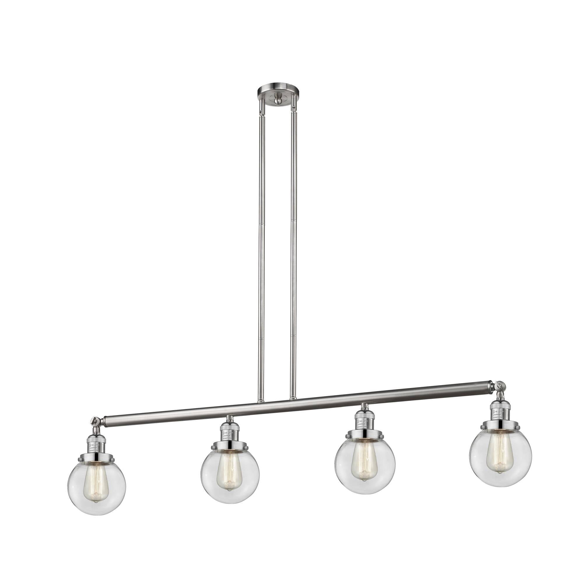Brushed Satin Nickel 4 Light Island Light R856158