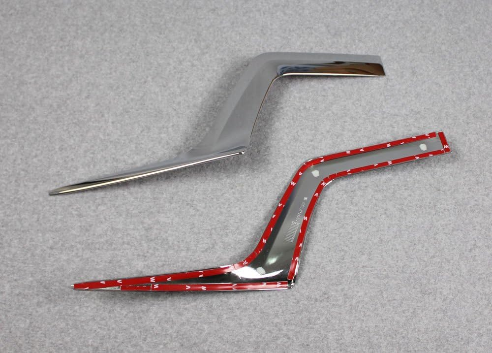 Chrome ABS Front Lower Grill Cover Trims I4284