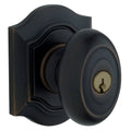 Keyed Entry Knobset Satin Black C1951