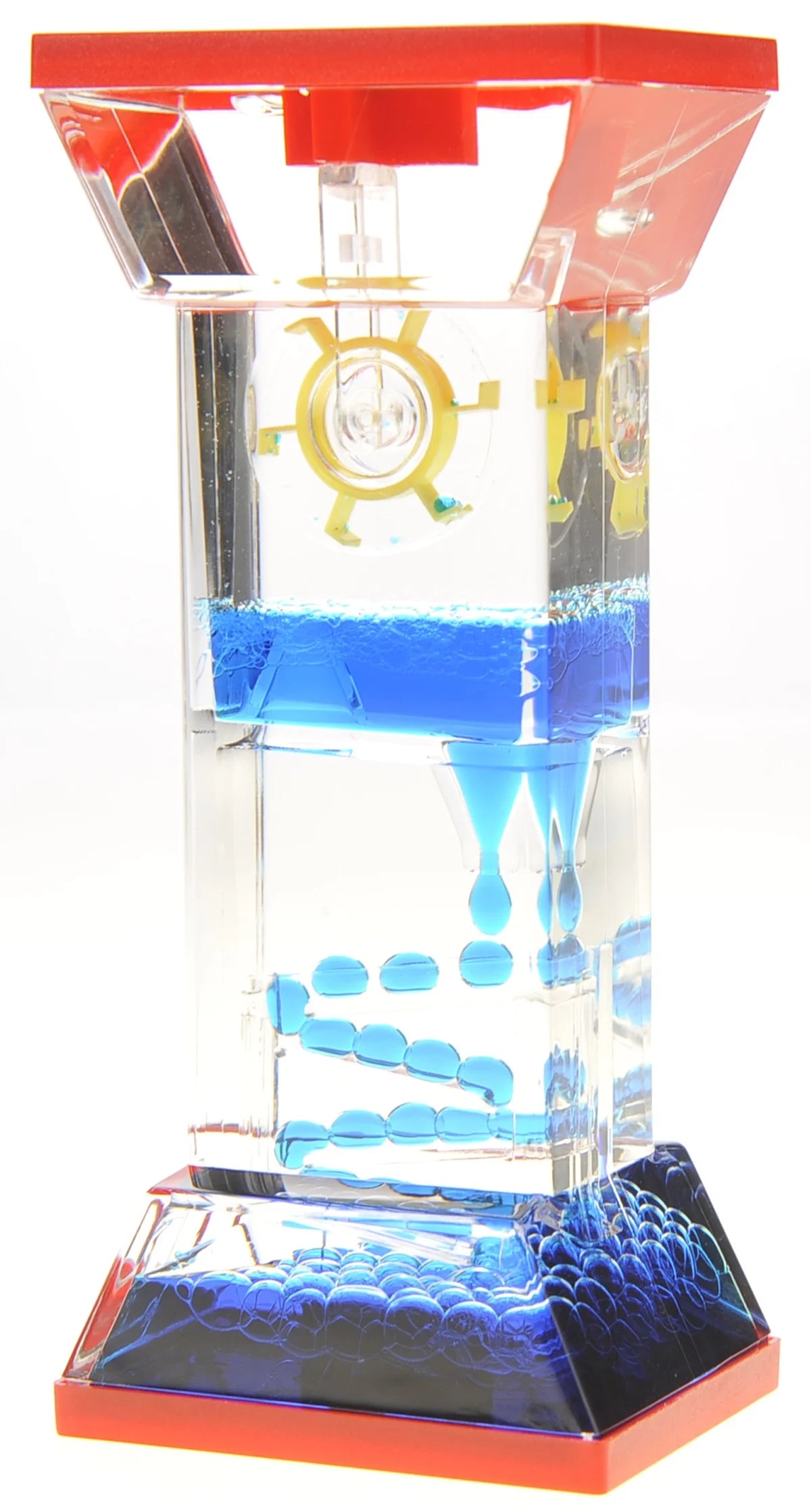 Blue Liquid Motion Bubbler I7695