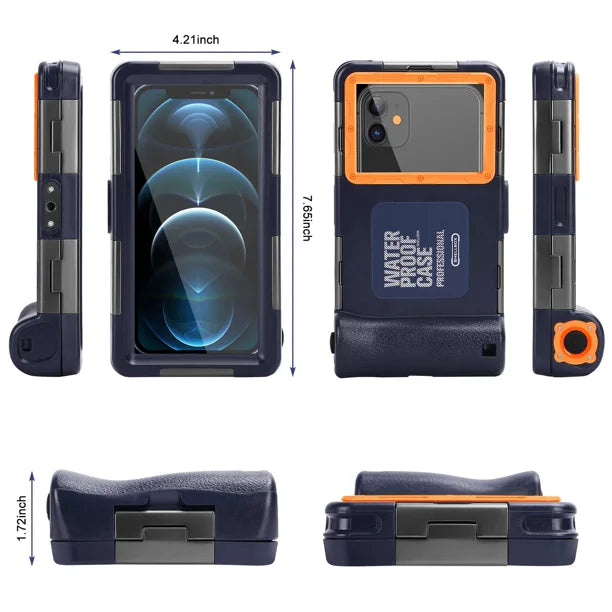 Waterproof Protective Case for Sony Xperia L3 and All Phones Up to 6.9 Inch with Lanyard T71205