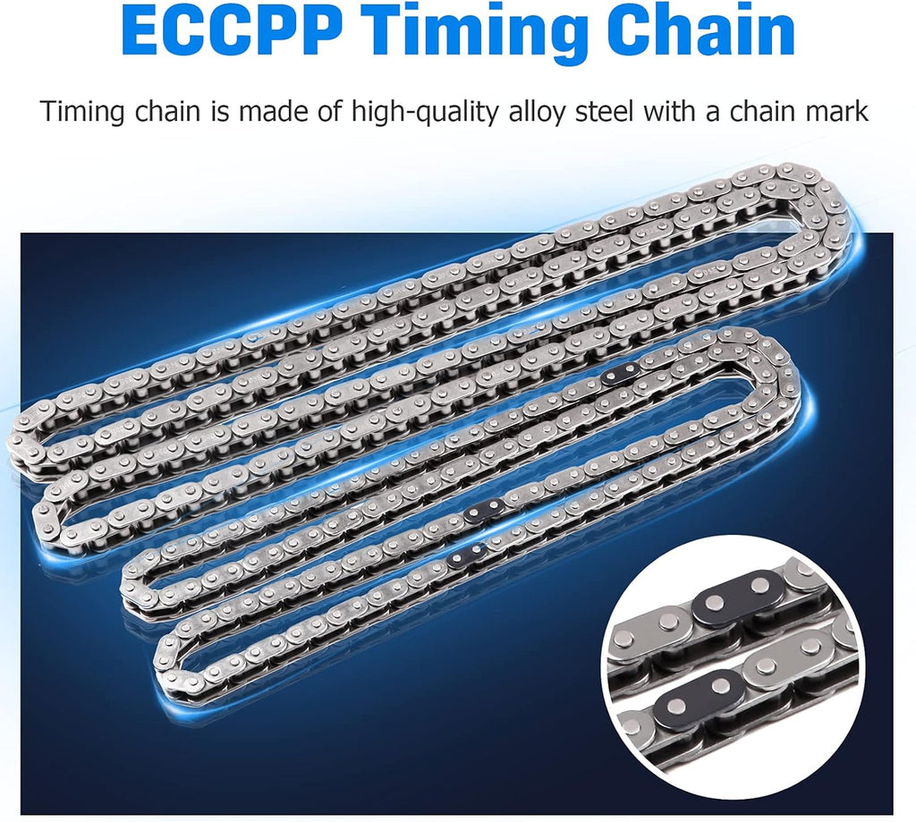 Engine Timing Chain Kit without Water Pump for Chevrolet Malibu Equinox Buick L4 2.0L 2.2L 2.4L B9265