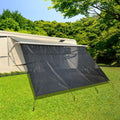 RV Awning Shade Screen with Zipper 8'X16'3'' X2542