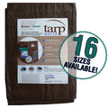 10-ft x 12-ft Reversible Brown/Green Poly Tarp O719