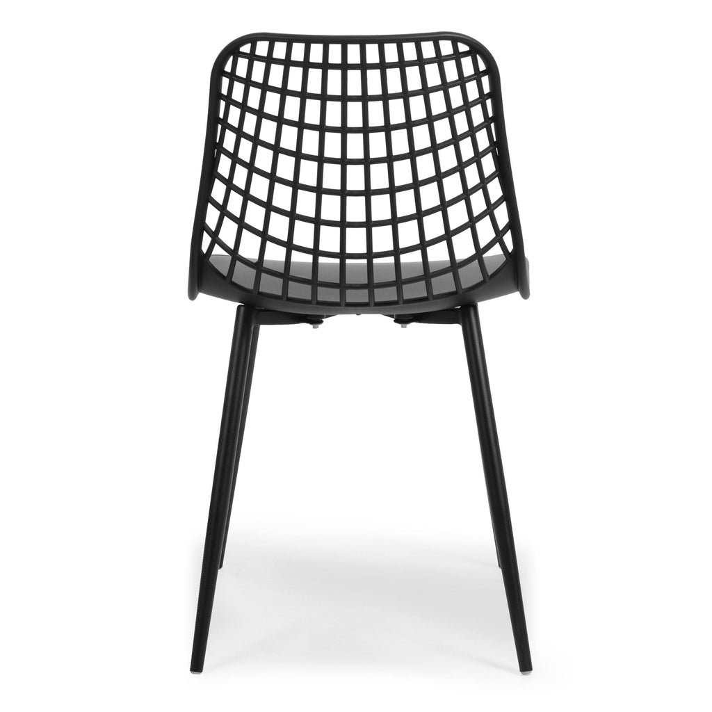 Black Poly Dining Chair Set of 4 W7414
