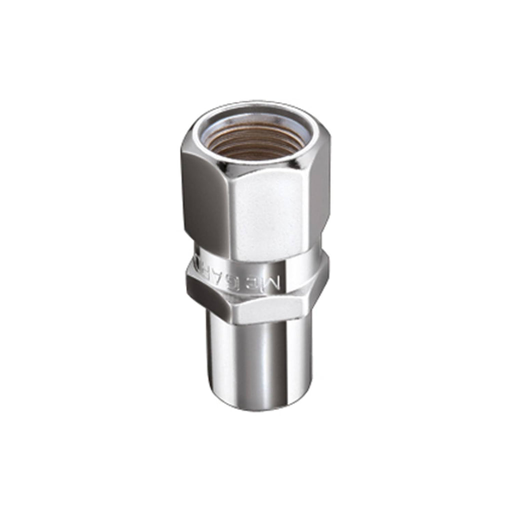 Chrome Hex Lug Nut 7/16-20 Box of 100 F27586