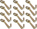 6 - Pack Heavy-Duty Forged Cluster Hook with Link D361071