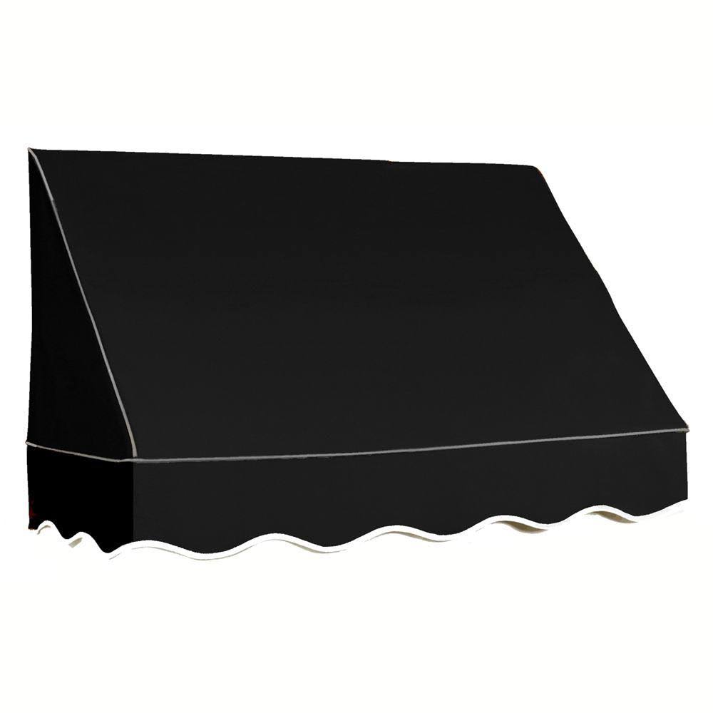 Black Window Entry Awning S8133