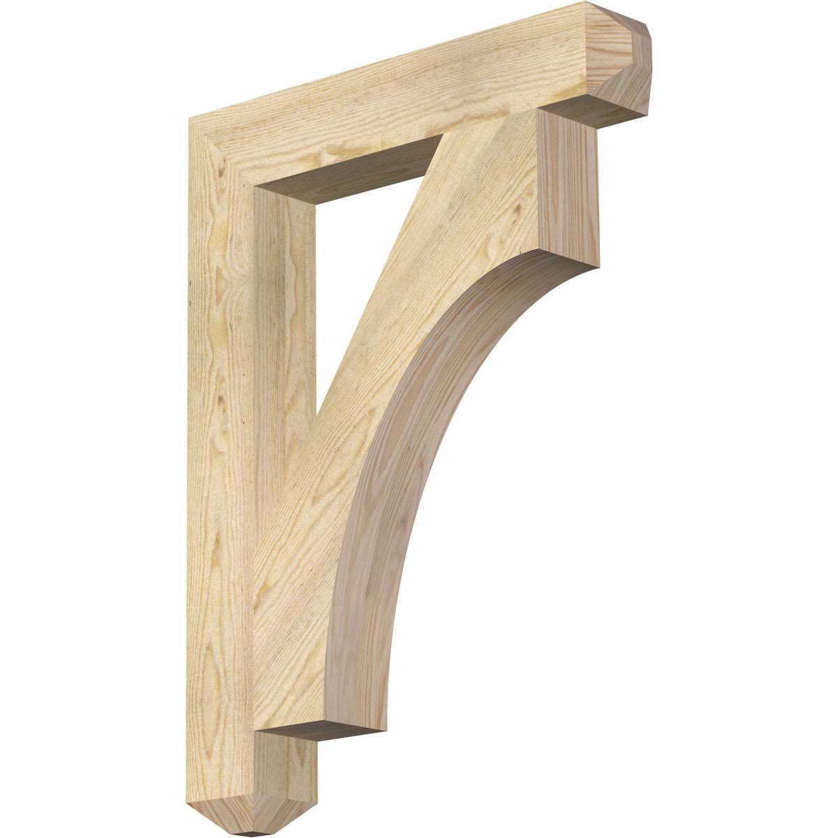 Rough Sawn Douglas Fir Bracket Q7125