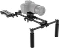 Universal Camera Shoulder Mount with Movable Shoulder Pad, 15mm Rod, 1/4 3/8 QR Plate D128809