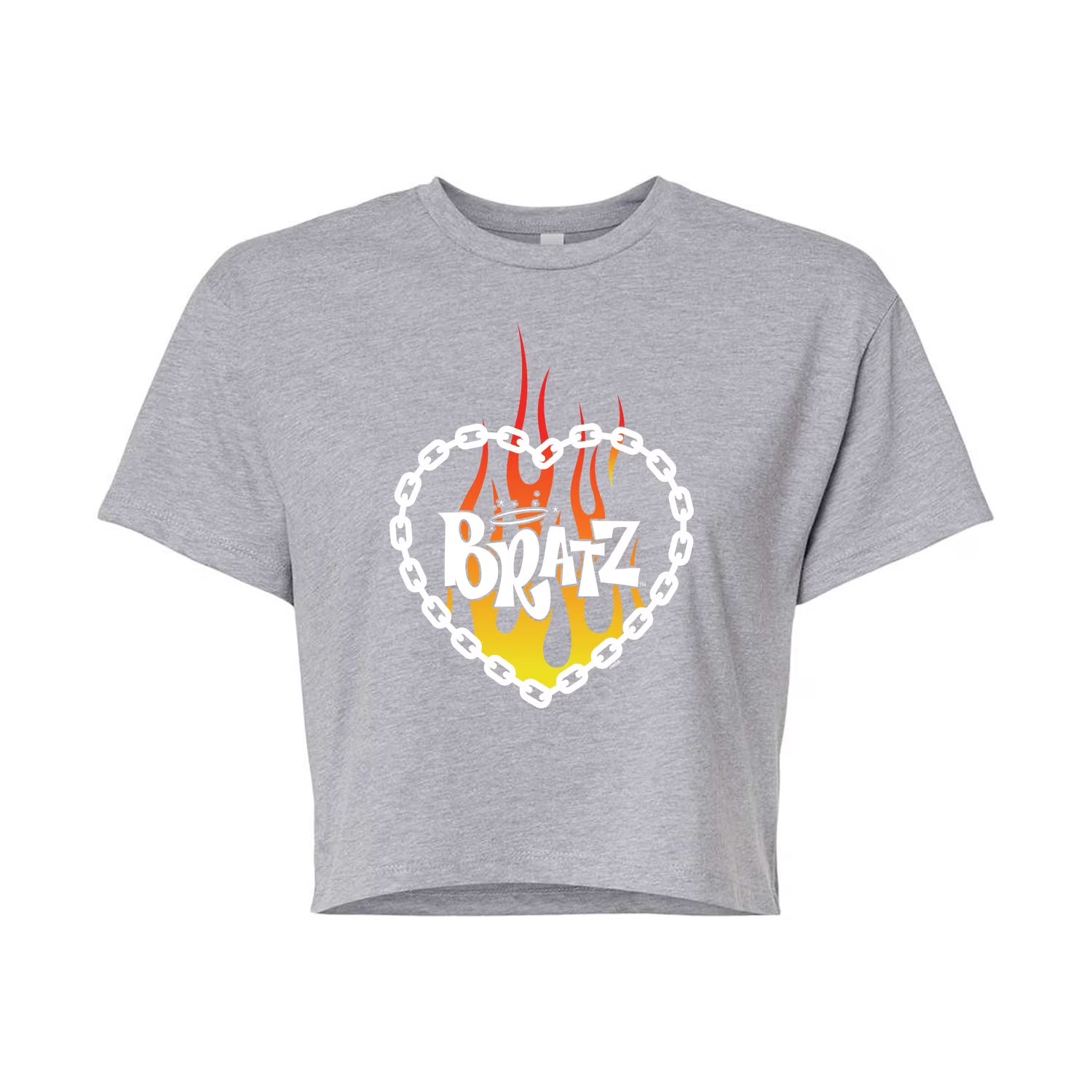 Cropped Cotton Blend T-Shirt M6647