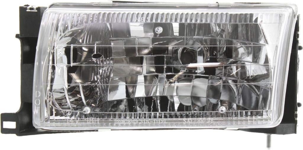 Headlight Assembly for Nissan Quest 1996 1998 Passenger Side Halogen R19244