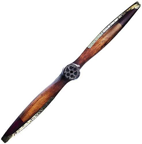 Vintage Wooden PROPELLER Replica with Metal-Clad Edges R84820