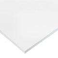 FDA Silicone Rubber Sheet with High Temp Adhesive, 24x22L x 24x22W x 1/8 Thick, 60A, Semi Clear F94812