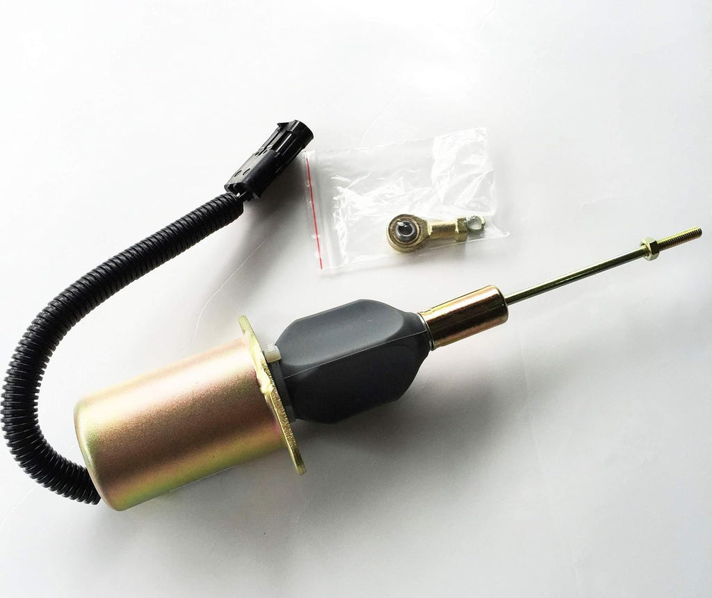 12V Stop Shut Off Solenoid for Cummins Engine Pack of 2 S26700