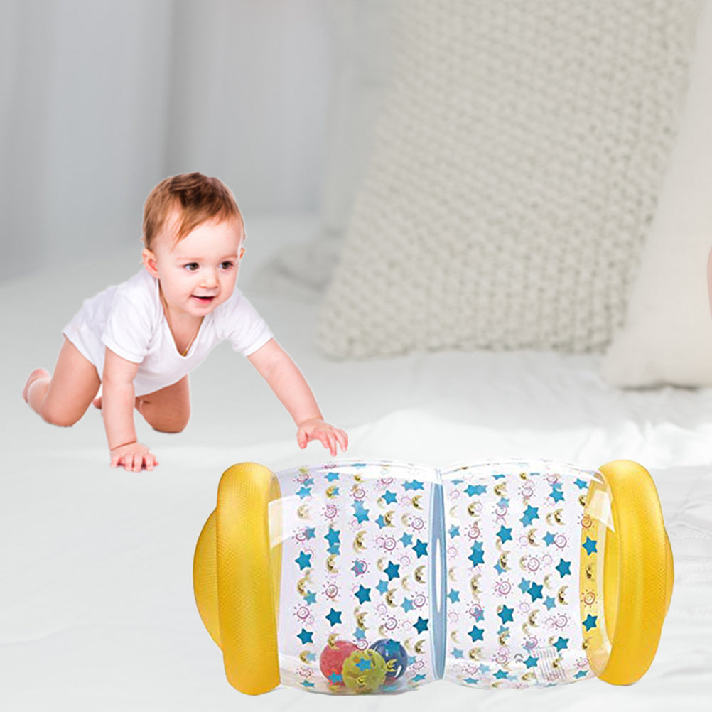 Inflatable Baby Roller Toy with Colorful Ball B6868