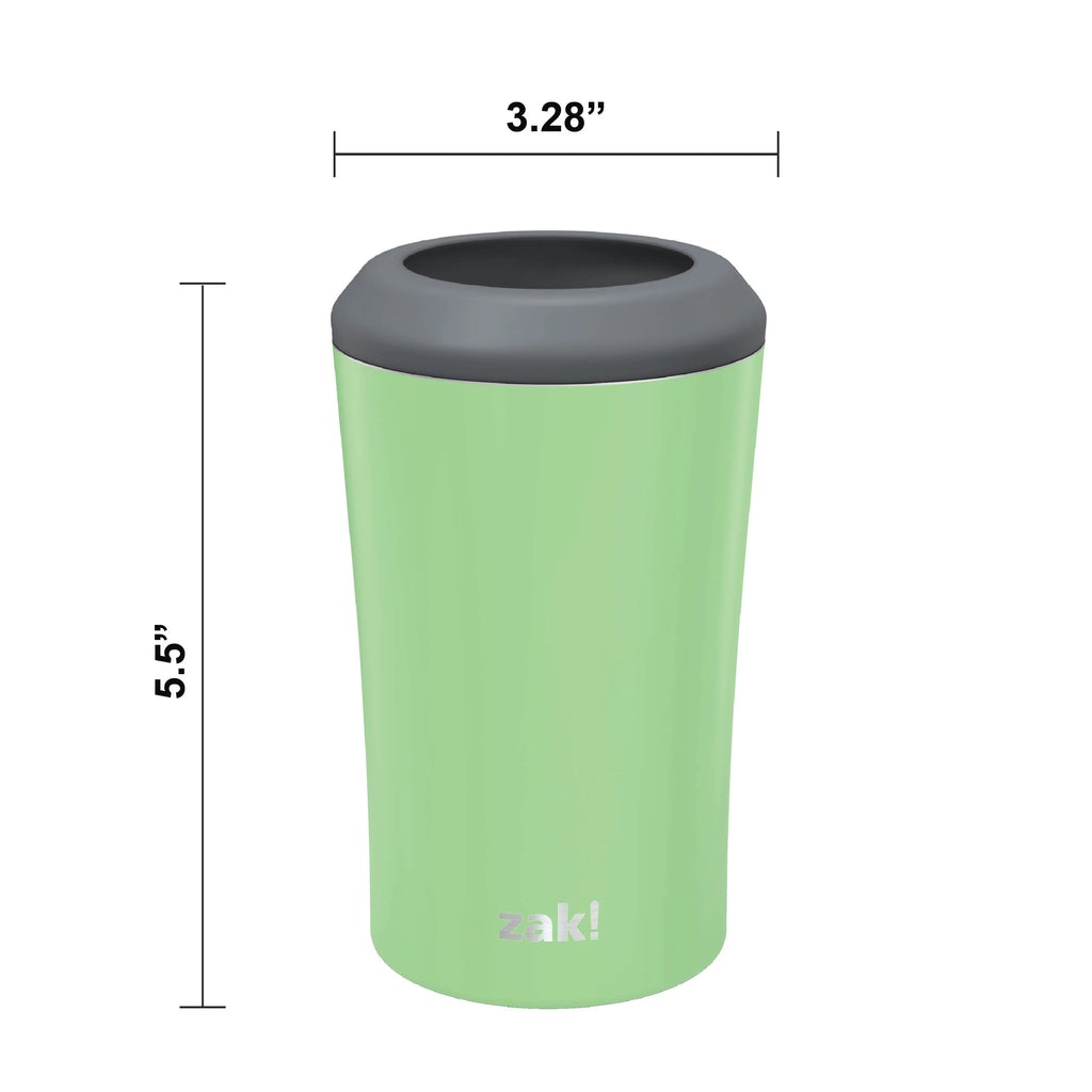Pistachio Double Wall Stainless Steel Can and Bottle Cooler R349