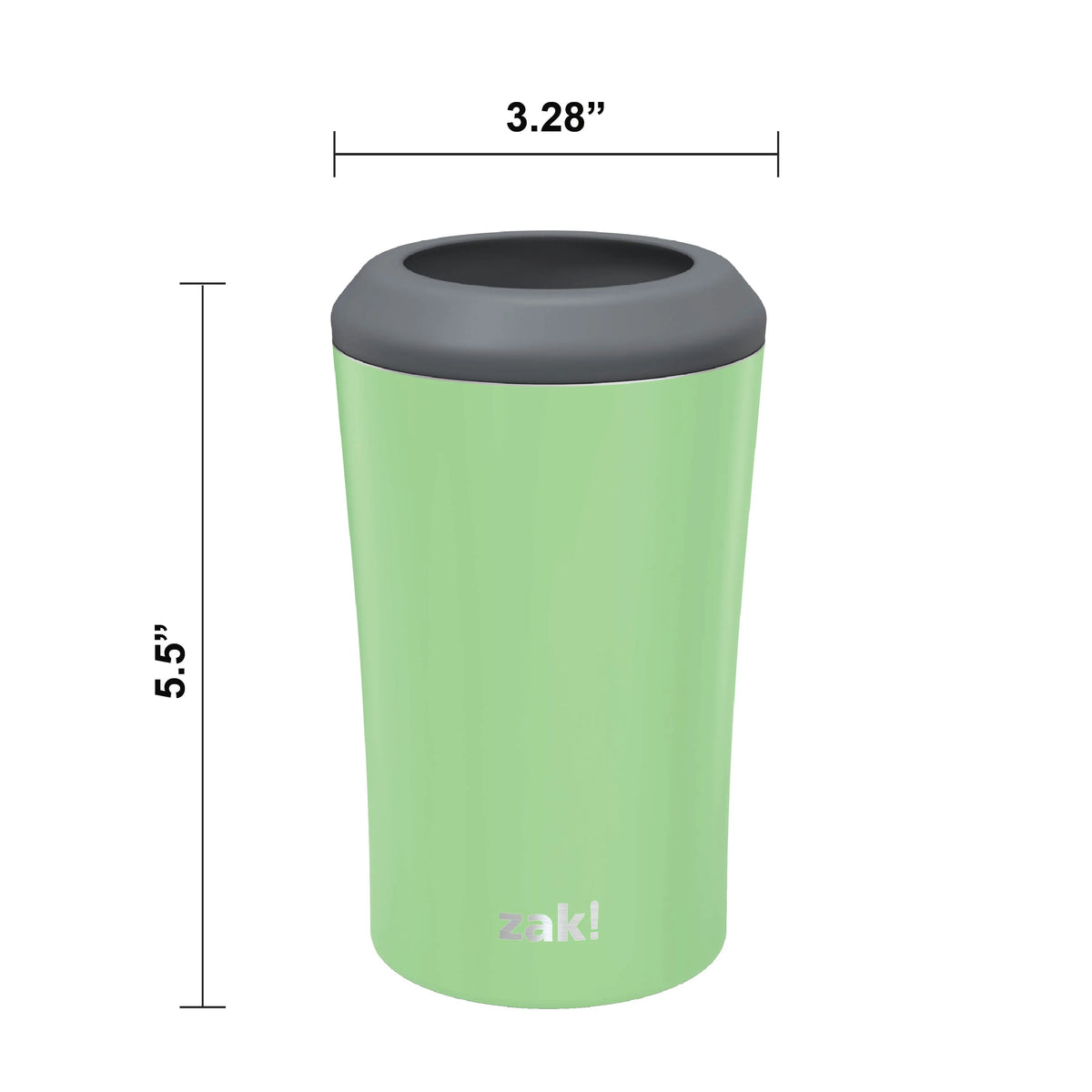 Pistachio Double Wall Stainless Steel Can and Bottle Cooler R349