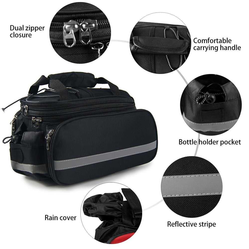 Rear Seat Bag WaterResistant Expandable Y66497