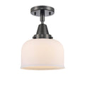 Matte Black 8 inch Flush Mount Light P775