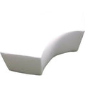 Steel Grey Curved Picnic Bench M72299