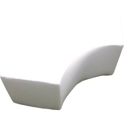 Steel Grey Curved Picnic Bench M72299