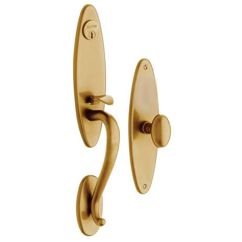 Vintage Brass Dummy Handleset Trim Set P11997