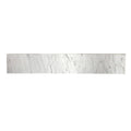 Carrara Marble Vanity Top Backsplash L75913