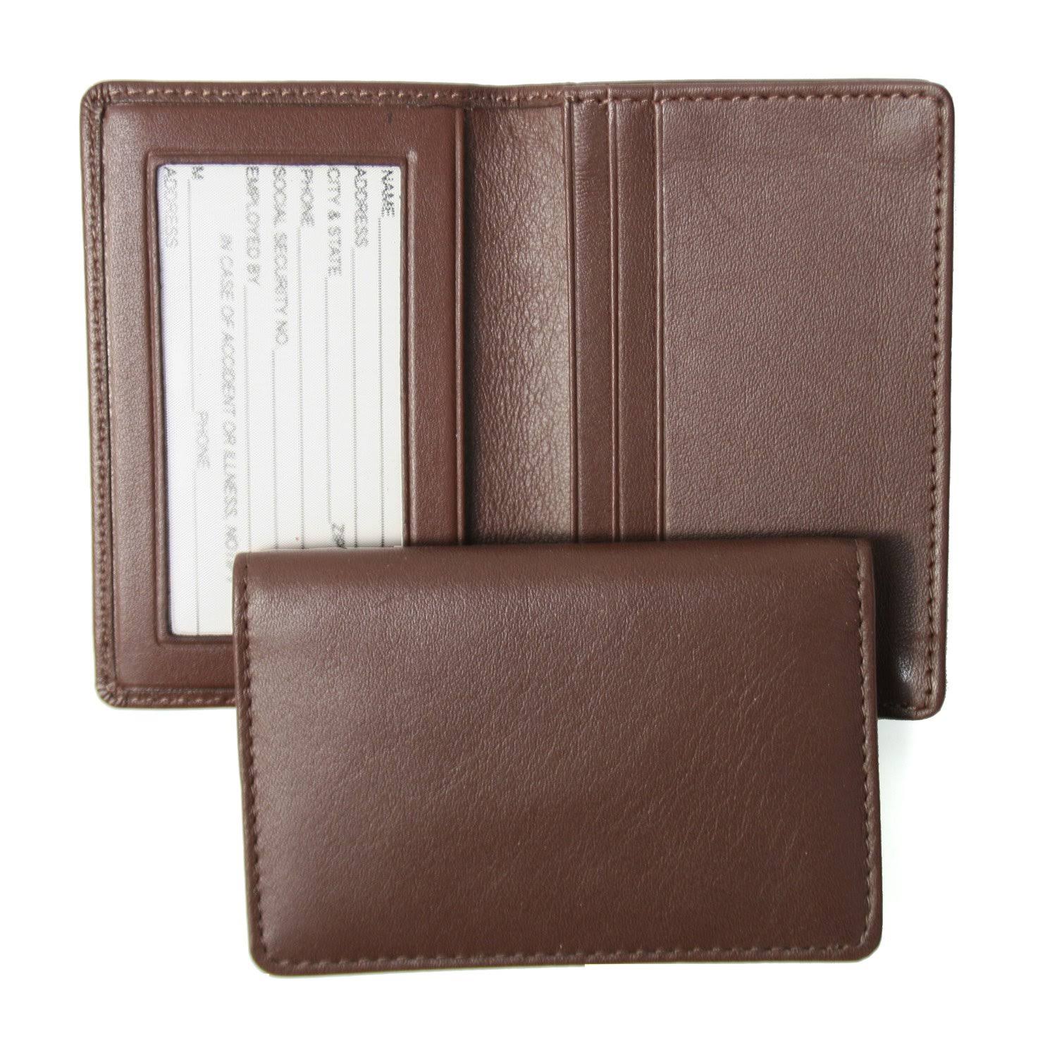 Leather Card Case - Orange M35265